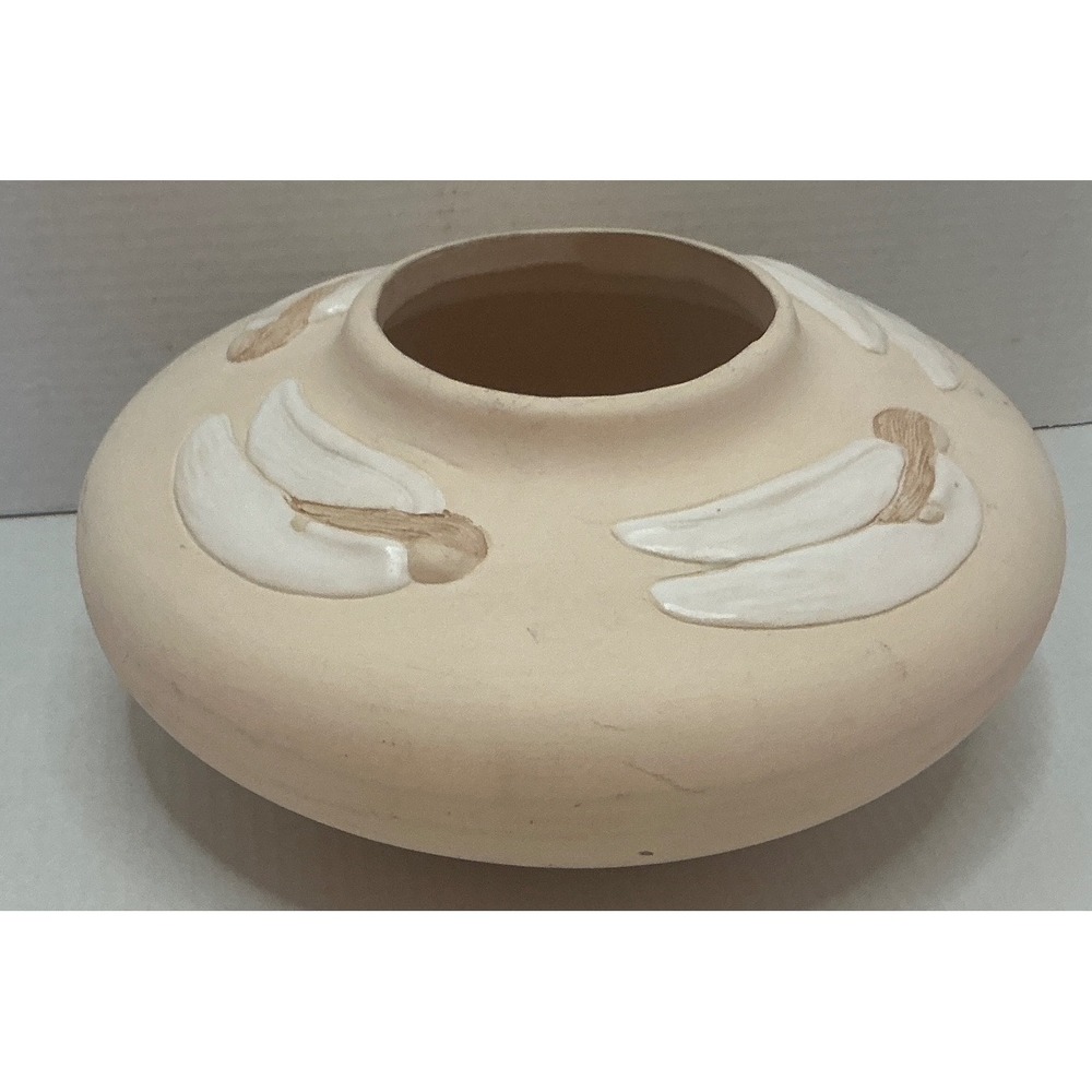Jack Black Vintage 1994 Pottery Banana Motif Squat Vase Bowl Signed Southwestern